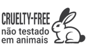 Selo cruelty-free: não testado em animais